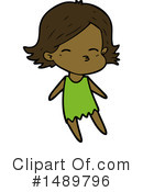 Girl Clipart #1489796 by lineartestpilot