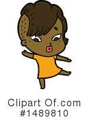Girl Clipart #1489810 by lineartestpilot