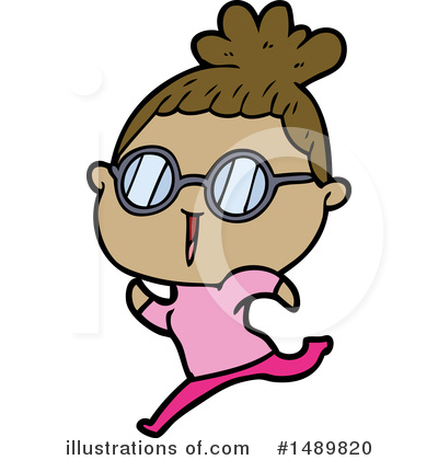 Royalty-Free (RF) Girl Clipart Illustration by lineartestpilot - Stock Sample #1489820