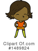 Girl Clipart #1489824 by lineartestpilot