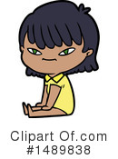 Girl Clipart #1489838 by lineartestpilot
