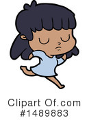 Girl Clipart #1489883 by lineartestpilot