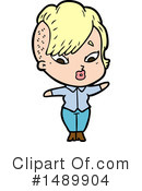 Girl Clipart #1489904 by lineartestpilot