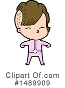 Girl Clipart #1489909 by lineartestpilot