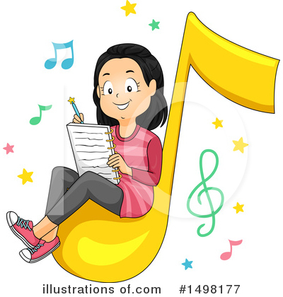 Music Note Clipart #1498177 by BNP Design Studio