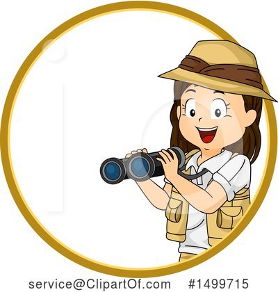 Binoculars Clipart #1499715 by BNP Design Studio