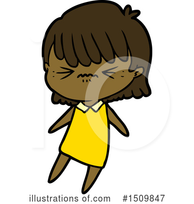Royalty-Free (RF) Girl Clipart Illustration by lineartestpilot - Stock Sample #1509847