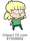 Girl Clipart #1509862 by lineartestpilot