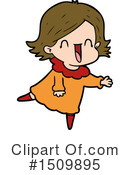 Girl Clipart #1509895 by lineartestpilot