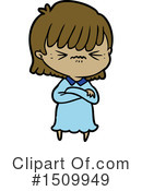 Girl Clipart #1509949 by lineartestpilot