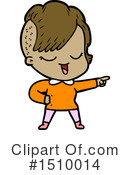 Girl Clipart #1510014 by lineartestpilot