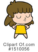Girl Clipart #1510056 by lineartestpilot