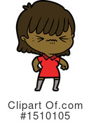 Girl Clipart #1510105 by lineartestpilot