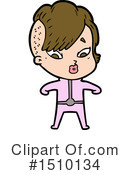 Girl Clipart #1510134 by lineartestpilot