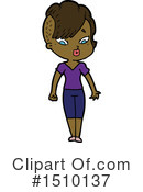 Girl Clipart #1510137 by lineartestpilot