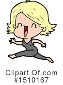 Girl Clipart #1510167 by lineartestpilot