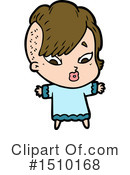 Girl Clipart #1510168 by lineartestpilot