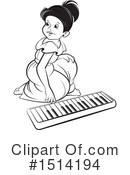 Girl Clipart #1514194 by Lal Perera