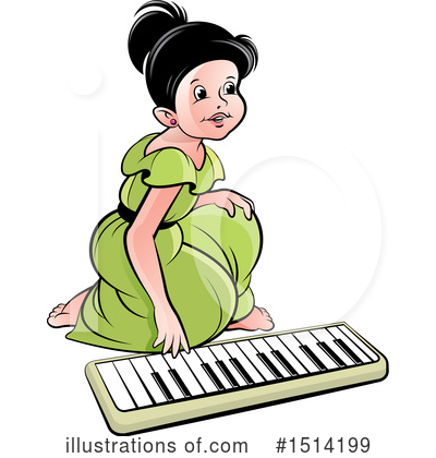 Royalty-Free (RF) Girl Clipart Illustration by Lal Perera - Stock Sample #1514199