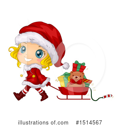 Royalty-Free (RF) Girl Clipart Illustration by BNP Design Studio - Stock Sample #1514567