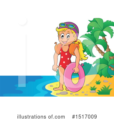 At The Beach Clipart #1517009 by visekart