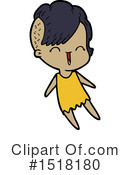Girl Clipart #1518180 by lineartestpilot