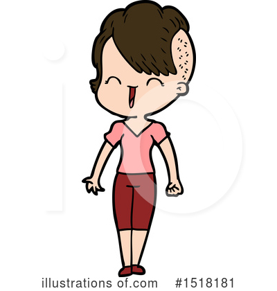 Royalty-Free (RF) Girl Clipart Illustration by lineartestpilot - Stock Sample #1518181