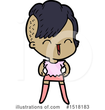 Royalty-Free (RF) Girl Clipart Illustration by lineartestpilot - Stock Sample #1518183