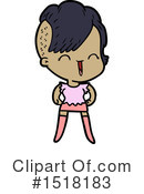 Girl Clipart #1518183 by lineartestpilot