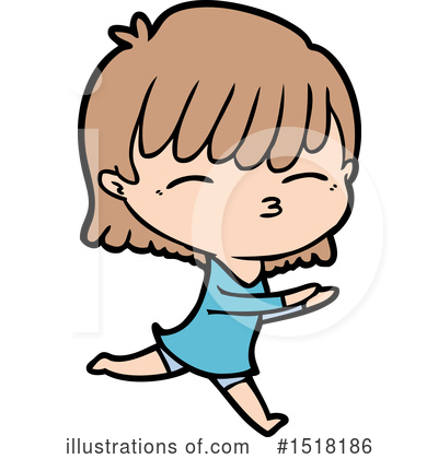 Royalty-Free (RF) Girl Clipart Illustration by lineartestpilot - Stock Sample #1518186