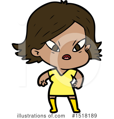 Royalty-Free (RF) Girl Clipart Illustration by lineartestpilot - Stock Sample #1518189