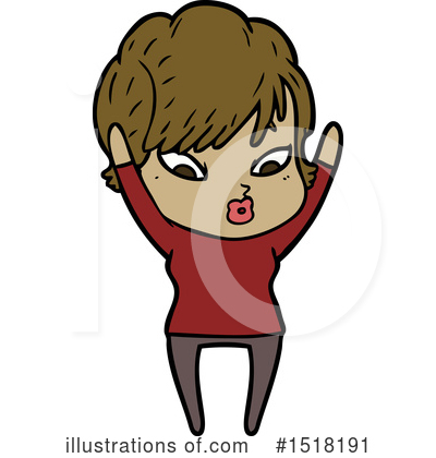 Royalty-Free (RF) Girl Clipart Illustration by lineartestpilot - Stock Sample #1518191