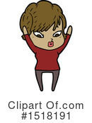 Girl Clipart #1518191 by lineartestpilot