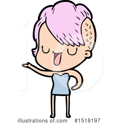 Royalty-Free (RF) Girl Clipart Illustration by lineartestpilot - Stock Sample #1518197