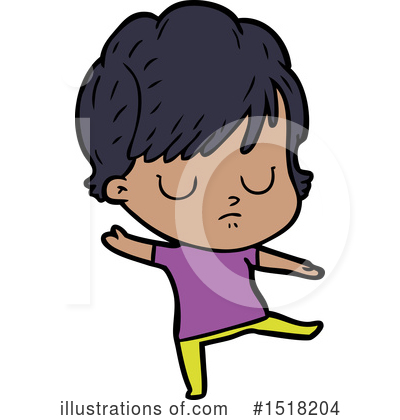Royalty-Free (RF) Girl Clipart Illustration by lineartestpilot - Stock Sample #1518204