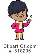 Girl Clipart #1518206 by lineartestpilot