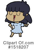 Girl Clipart #1518207 by lineartestpilot