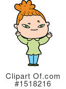 Girl Clipart #1518216 by lineartestpilot