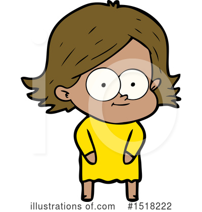 Royalty-Free (RF) Girl Clipart Illustration by lineartestpilot - Stock Sample #1518222