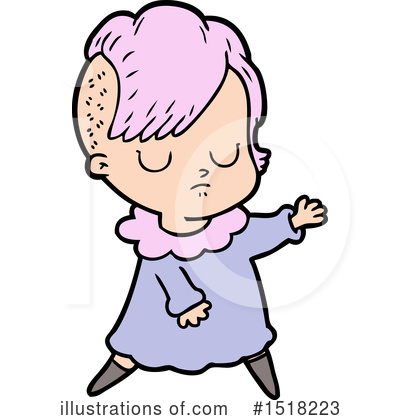 Royalty-Free (RF) Girl Clipart Illustration by lineartestpilot - Stock Sample #1518223