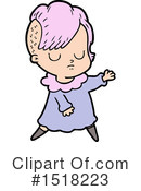 Girl Clipart #1518223 by lineartestpilot