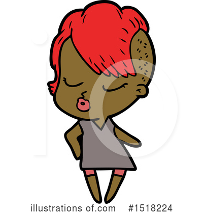 Royalty-Free (RF) Girl Clipart Illustration by lineartestpilot - Stock Sample #1518224