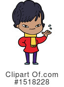 Girl Clipart #1518228 by lineartestpilot