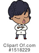 Girl Clipart #1518229 by lineartestpilot