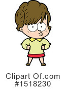 Girl Clipart #1518230 by lineartestpilot