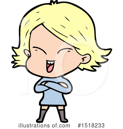 Royalty-Free (RF) Girl Clipart Illustration by lineartestpilot - Stock Sample #1518233