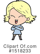 Girl Clipart #1518233 by lineartestpilot