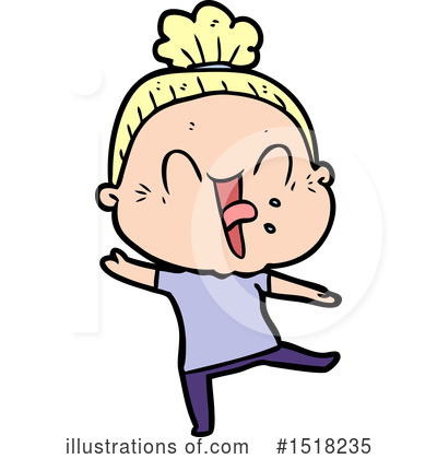 Royalty-Free (RF) Girl Clipart Illustration by lineartestpilot - Stock Sample #1518235