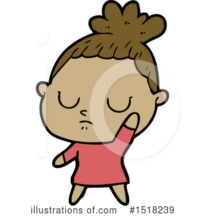 Royalty-Free (RF) Girl Clipart Illustration by lineartestpilot - Stock Sample #1518239