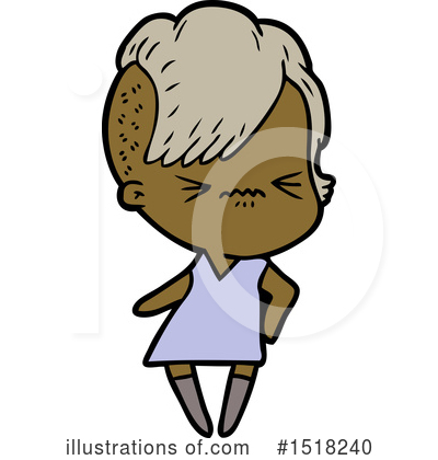Royalty-Free (RF) Girl Clipart Illustration by lineartestpilot - Stock Sample #1518240